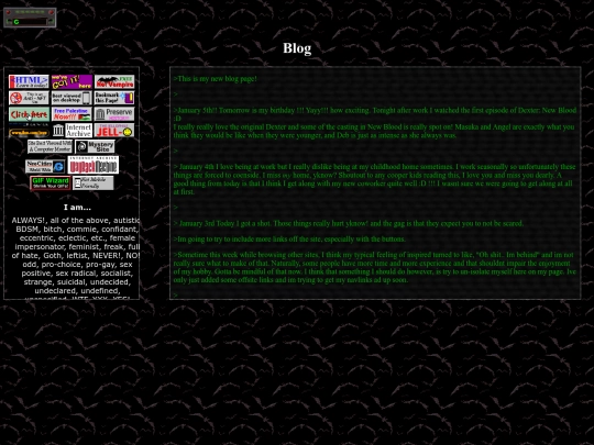 Blog/Blog screenshot