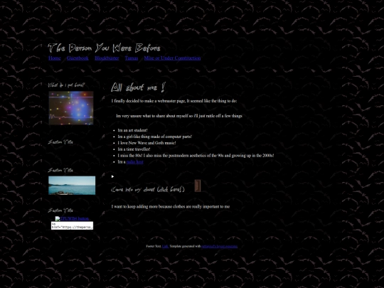 webmaster screenshot