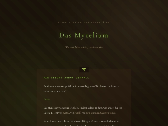 MYZELIUM screenshot