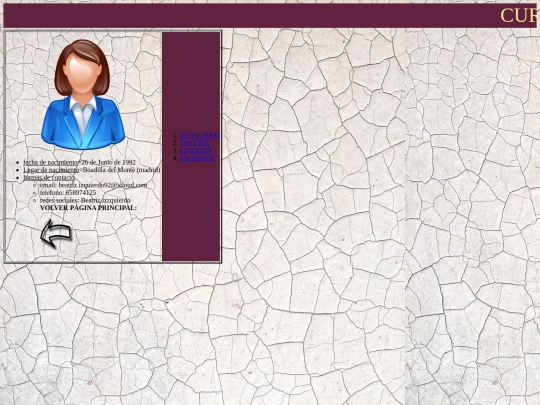 CURRICULUM/redessociales screenshot