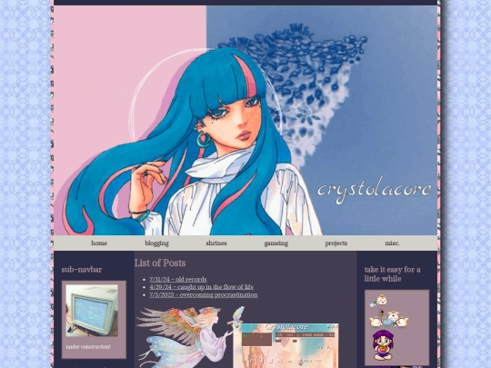 blogs screenshot