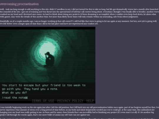 overcoming-procrastination screenshot