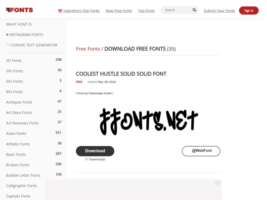 fonts/California-Personal-Use-Regular/ffonts.net screenshot