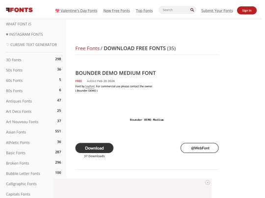 fonts/NOCTURNE/ffonts.net screenshot
