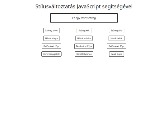 stilusvaltoztatas screenshot