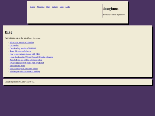 blag screenshot