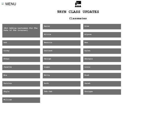 Class/classmates screenshot