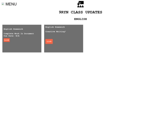 Class/english screenshot