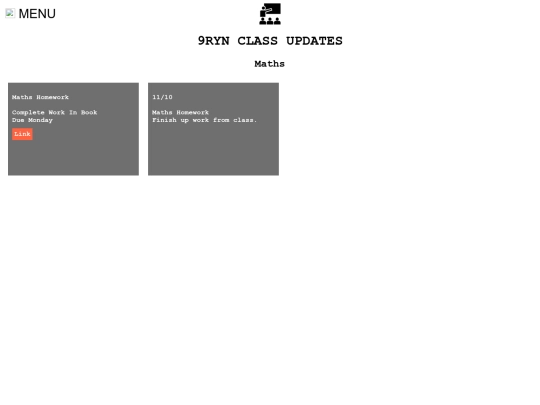 Class/maths screenshot