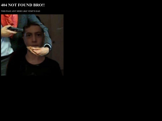 not_found screenshot