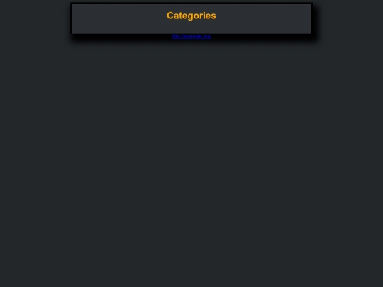 categories screenshot
