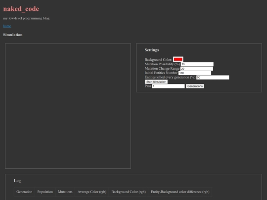 natselection screenshot