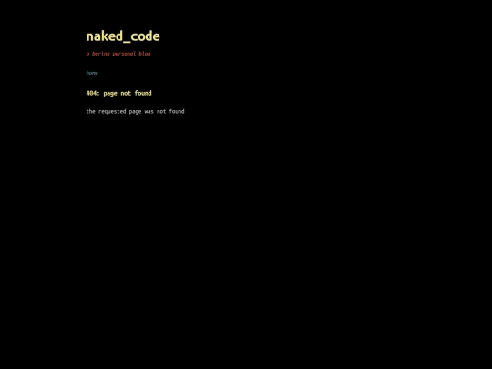 not_found screenshot