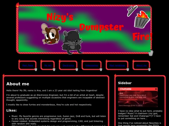 aboutme screenshot