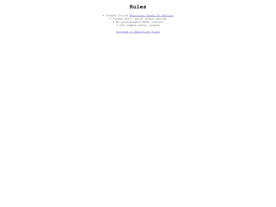 rules screenshot