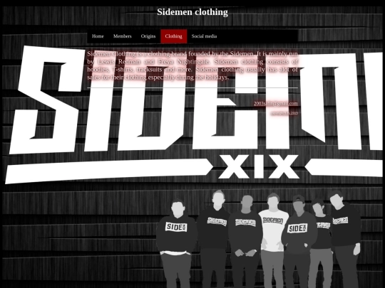 Clothing screenshot