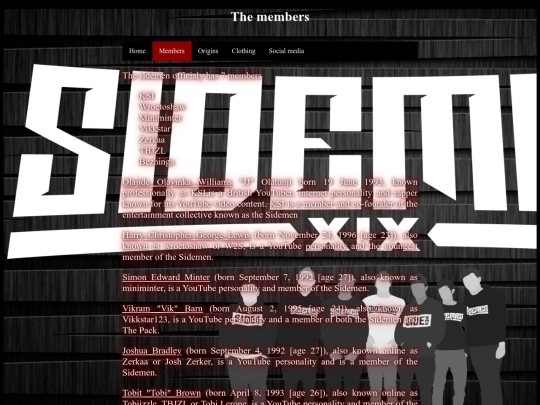 Members screenshot