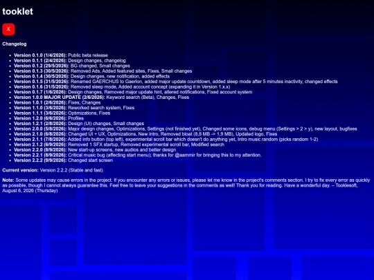 projects/gaerlon_web screenshot