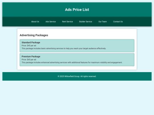 ads screenshot