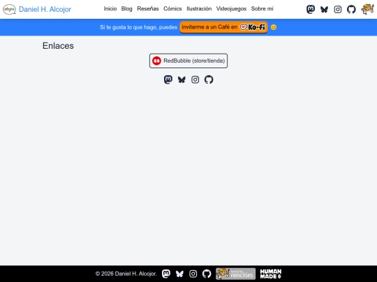 links screenshot
