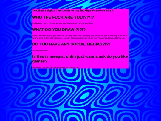 test screenshot
