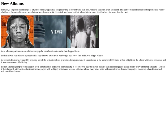 newalbums screenshot