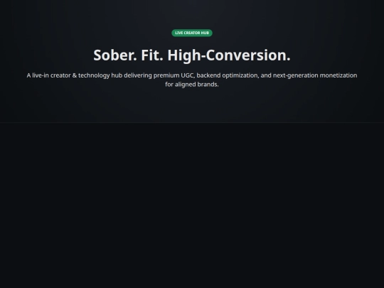 Fit.sober/fit.sober.verification/brand-facing-pitch-site1 screenshot