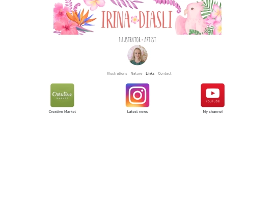 Links screenshot