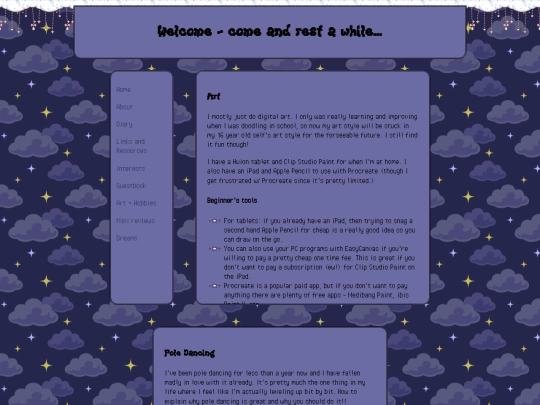 hobbies screenshot