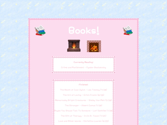 Books screenshot