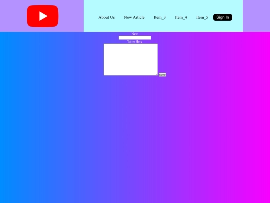 newArticle screenshot