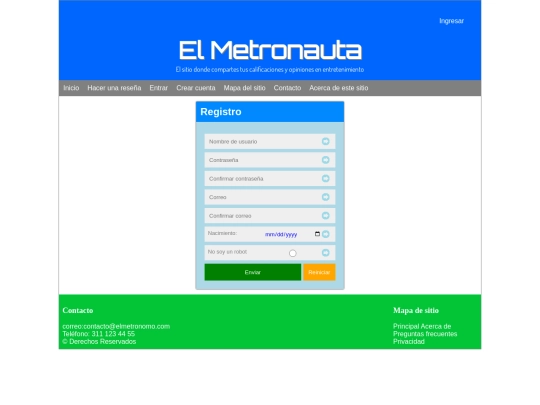 4.5.1/paginas/registro screenshot
