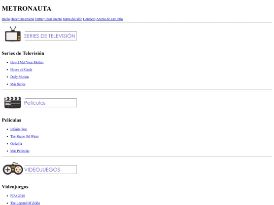 Pagina screenshot