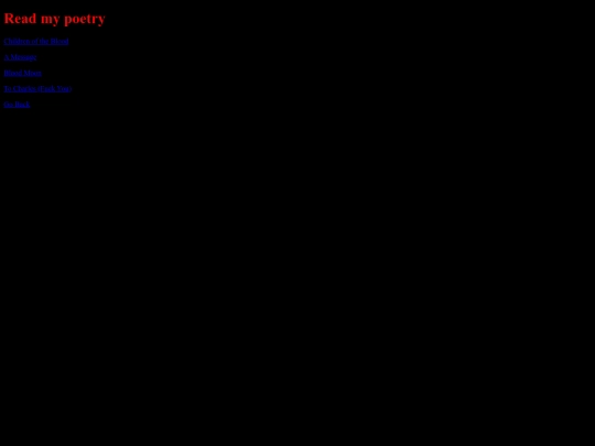 poetry screenshot