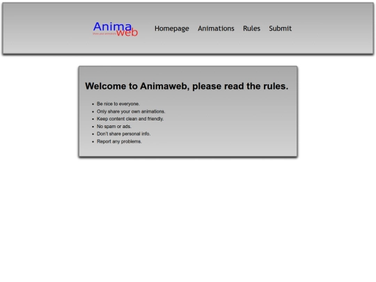 Rules screenshot