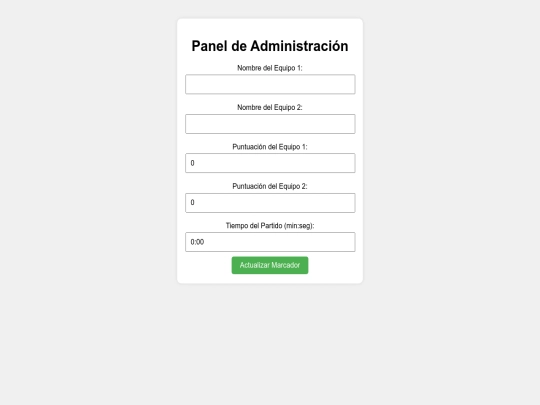 sistemas/admin screenshot