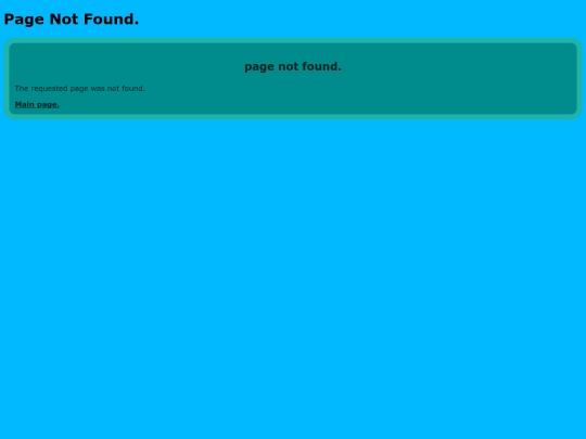 not_found screenshot