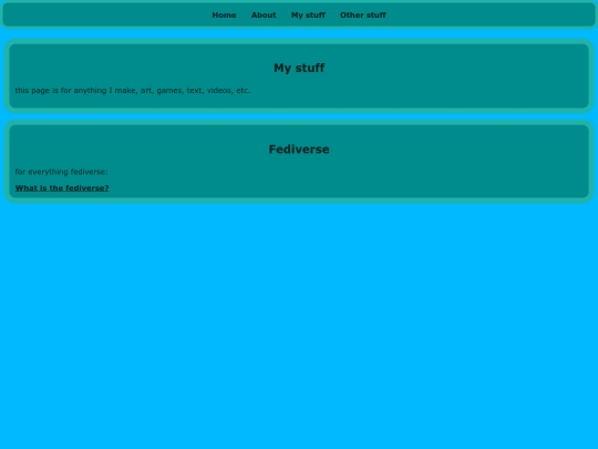 pages/My_stuff screenshot