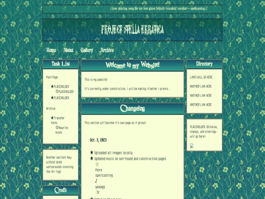index screenshot