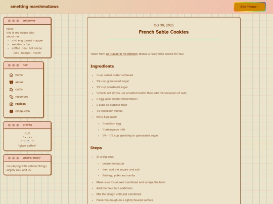 recipes/french-sable-cookies screenshot
