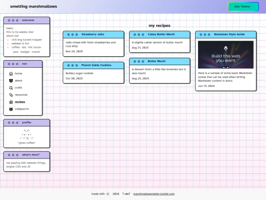 recipes screenshot