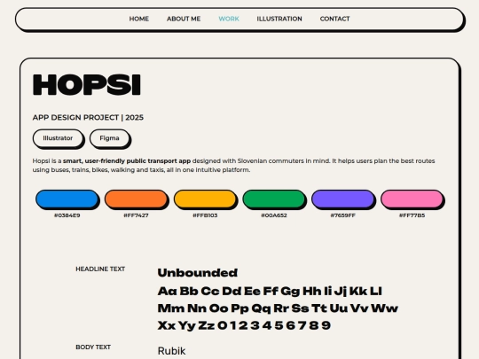 work/hopsi screenshot