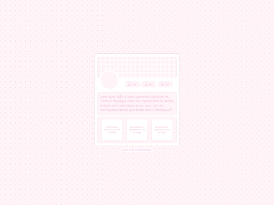 layouts/pink-layout screenshot