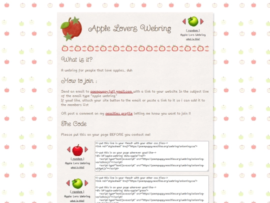 webring/apple screenshot
