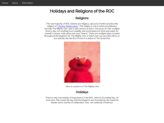holidays screenshot