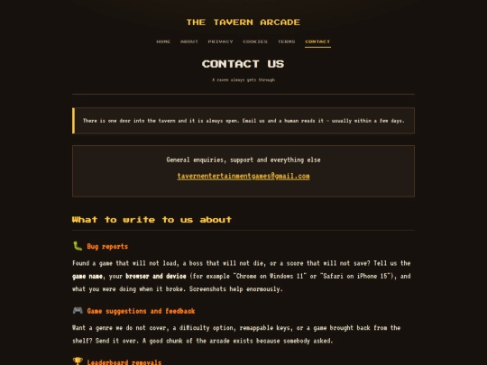 contact screenshot