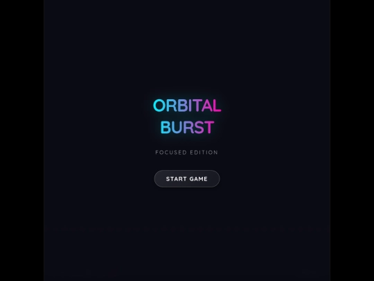 orbitalburst screenshot