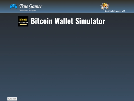 idev-games/bitcoin-wallet-simulator screenshot