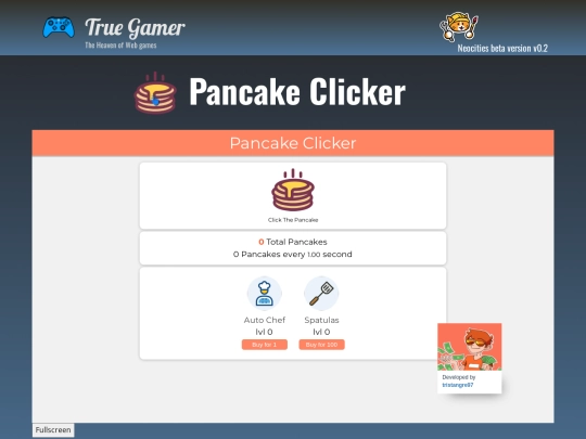 idev-games/pancake-clicker screenshot