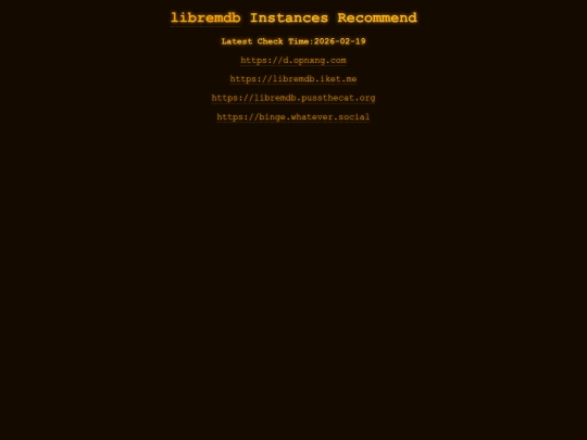 libremdb screenshot